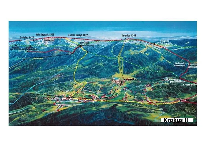 Szklarska Krokus 2 شقة *